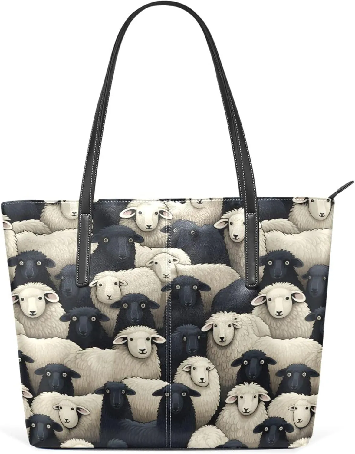 MNSRUU Boho Tote Bag Flowers Flamingo Travel Women Purses and Handbags