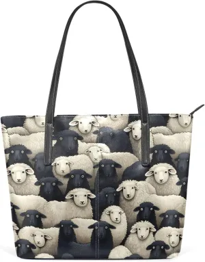 MNSRUU Boho Tote Bag Flowers Flamingo Travel Women Purses and Handbags