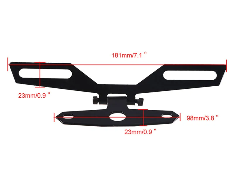 Motorcycle License Plate Mount Holder Bracket