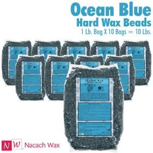 Nacach Wax - Ocean Blue Hard Wax Beads / 10 Lbs.