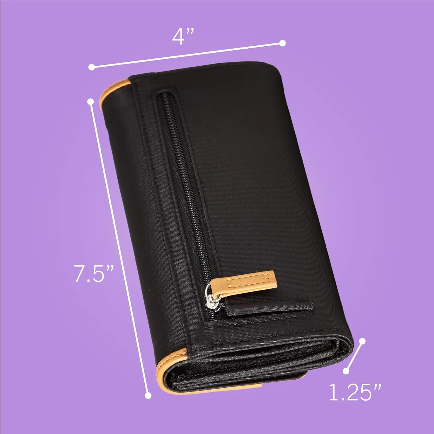 Nautica womens The Perfect Carry All Money Manager Wallet Organizer with RFID Blocking Wallet