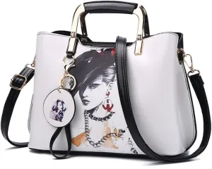 Nevenka Purses and Handbags for Women Top Handle Satchel Shoulder Bags Ladies Leather Totes…