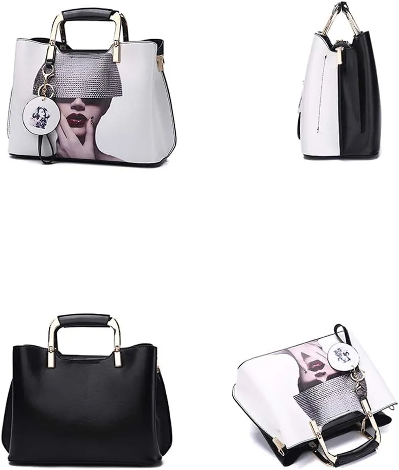 Nevenka Purses and Handbags for Women Top Handle Satchel Shoulder Bags Ladies Leather Totes…