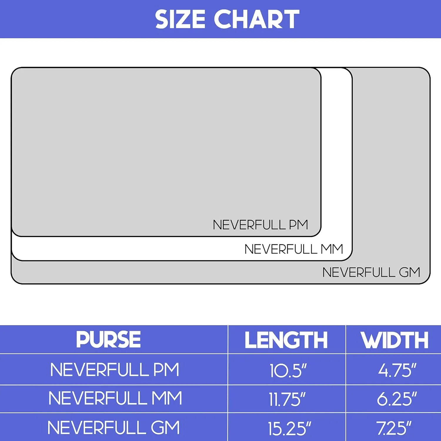 Neverfull GM Base Shaper, Bag Shaper for LV Never full Bags and other LV Totes, Vegan Leather (Brown, GM)
