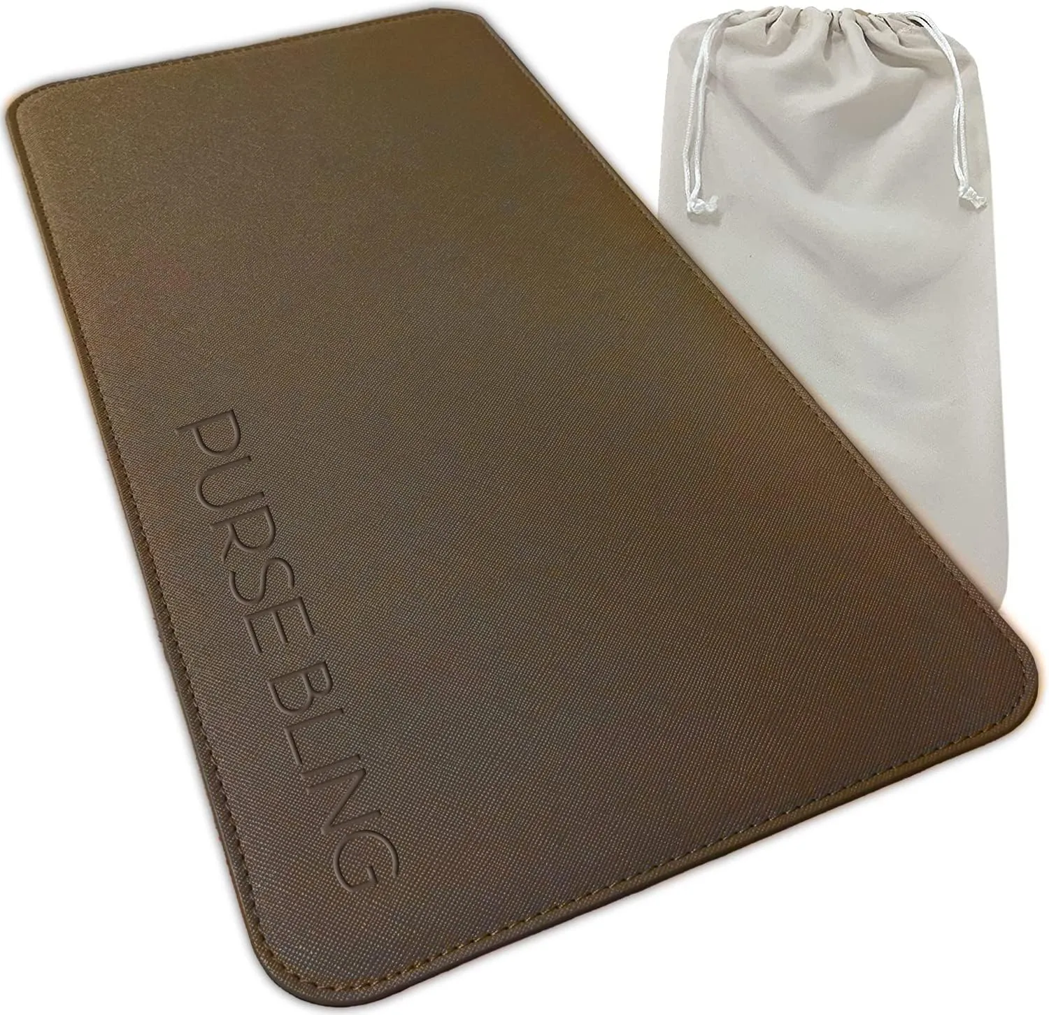 Neverfull GM Base Shaper, Bag Shaper for LV Never full Bags and other LV Totes, Vegan Leather (Brown, GM)