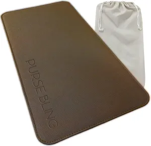 Neverfull GM Base Shaper, Bag Shaper for LV Never full Bags and other LV Totes, Vegan Leather (Brown, GM)