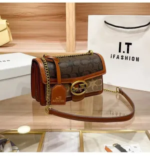 New minimalist and fashionable small handbag, high-end carriage crossbody bag