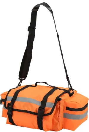 oceanside Waterproof Outdoor Empty First Responder Bags, Large Capacity First Emergency Bag Orange