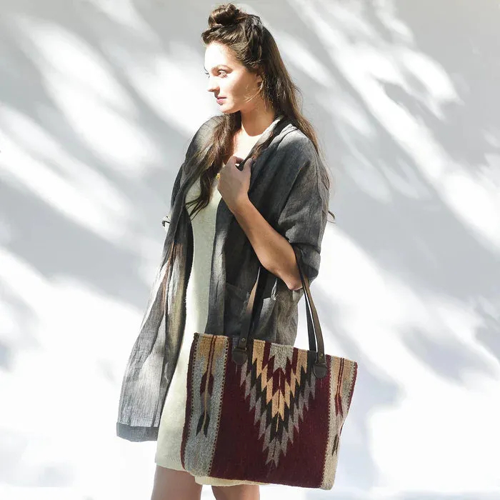 Ochre and Ash Tote