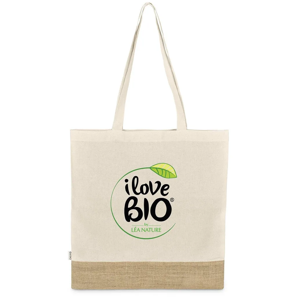 Okiyo Bijin Jute & Cotton Shopper Bag