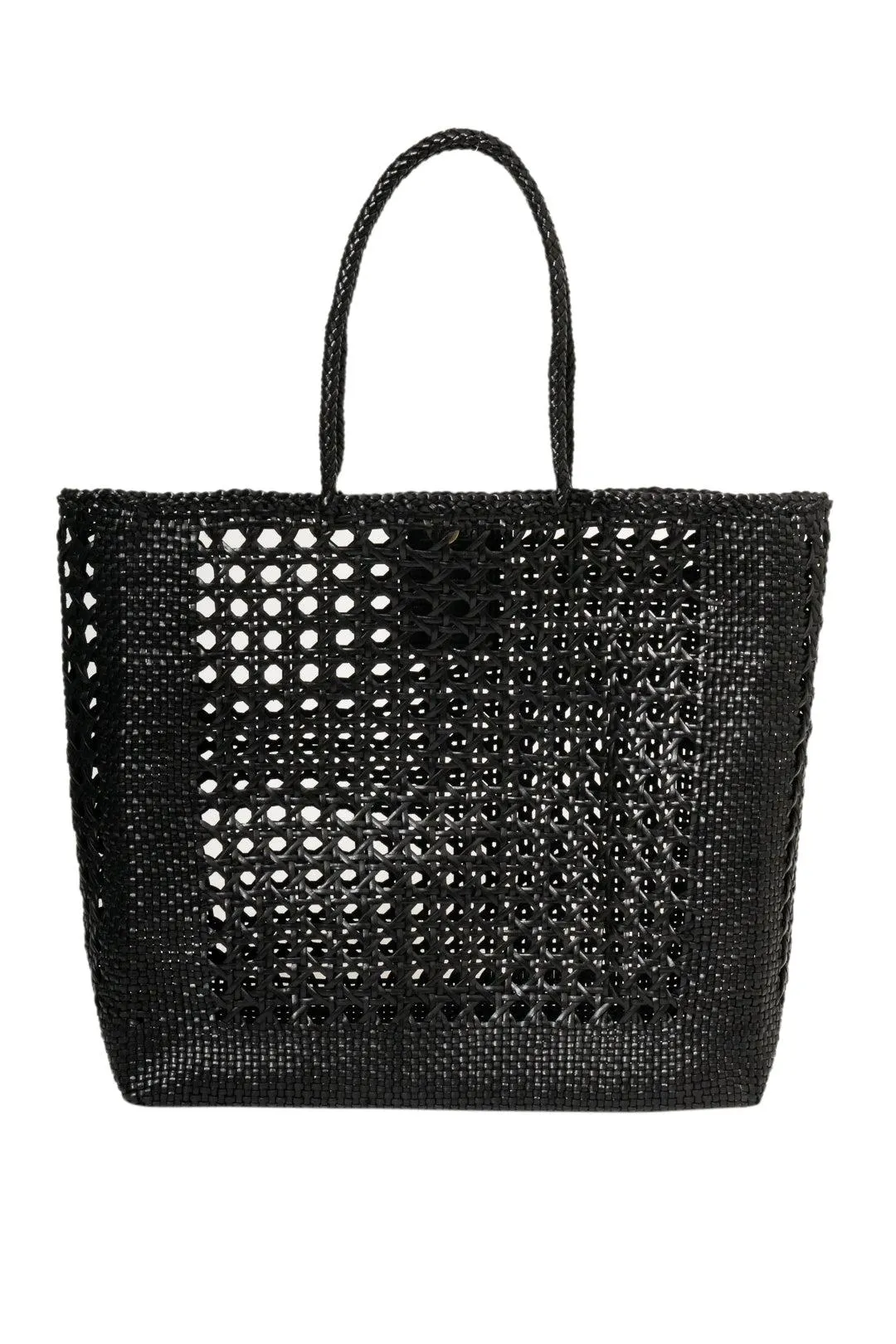 Open Cannage Weave Tote