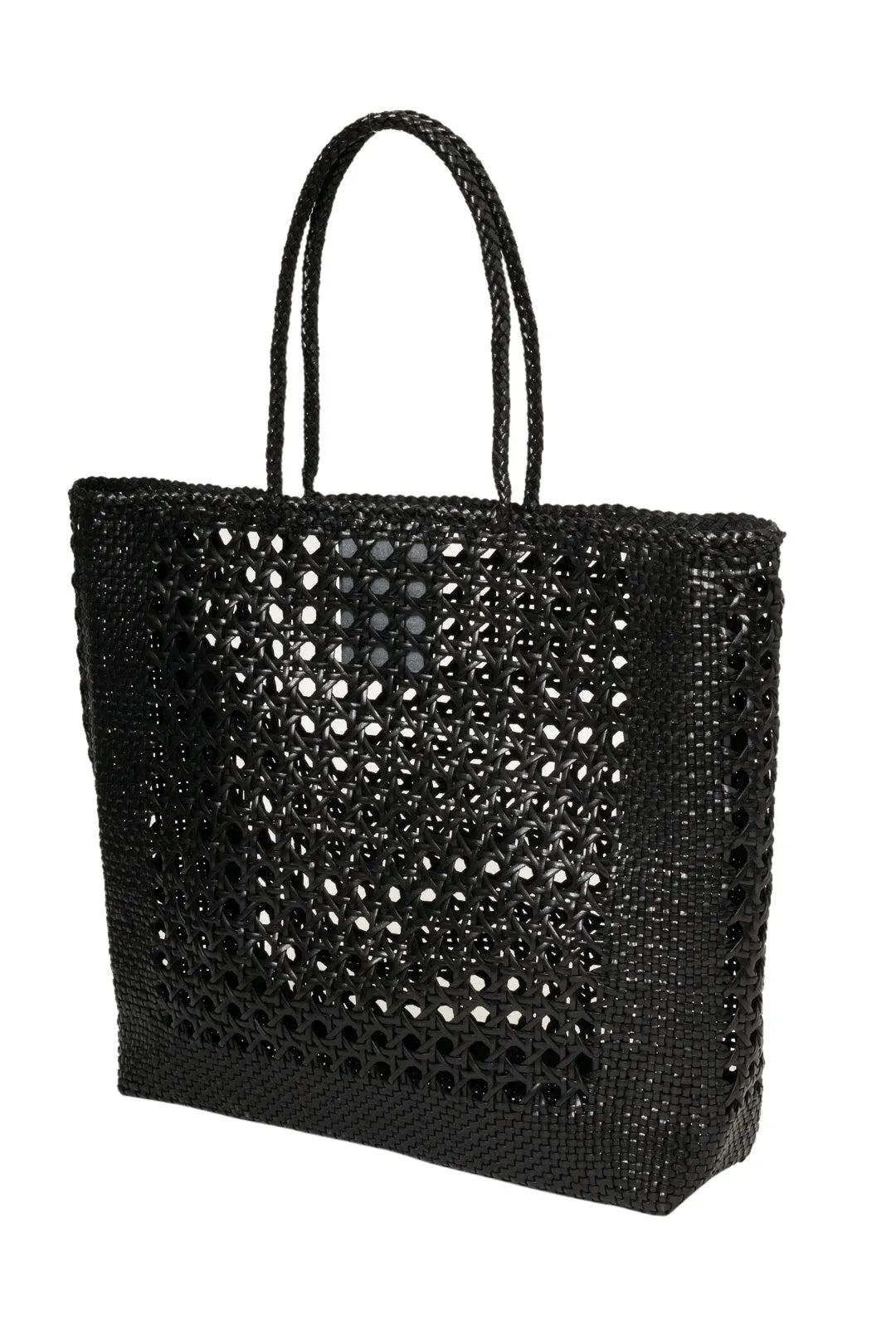 Open Cannage Weave Tote