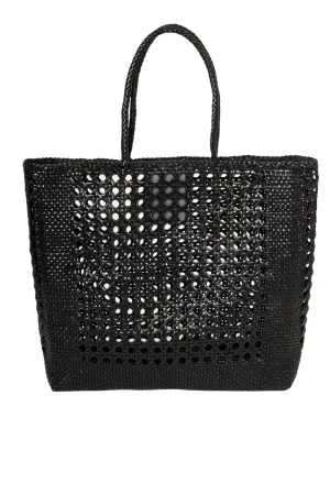 Open Cannage Weave Tote