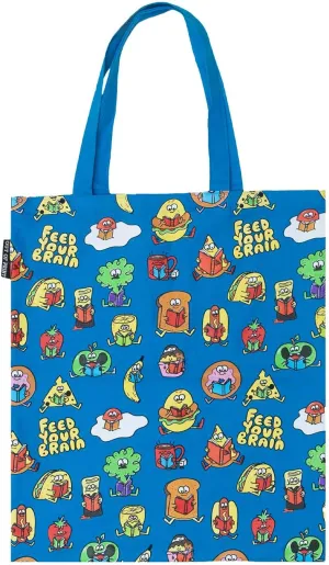 Out of Print Feed Your Brain Tote Bag