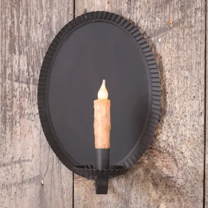 Oval Tinner's Sconce - Set of Three