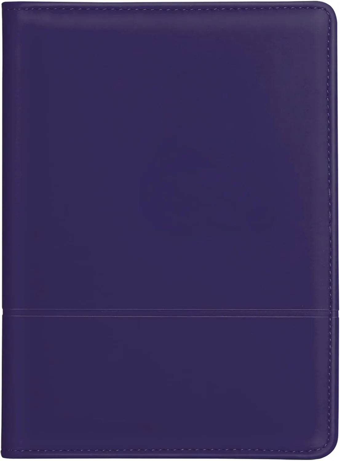 Padfolio/Portfolio Binder, Mini Padfolio Portfolio Binder 5 x 8 Legal Writing Pad, A5 Document Organizer Folder for Men Women, Dark Purple