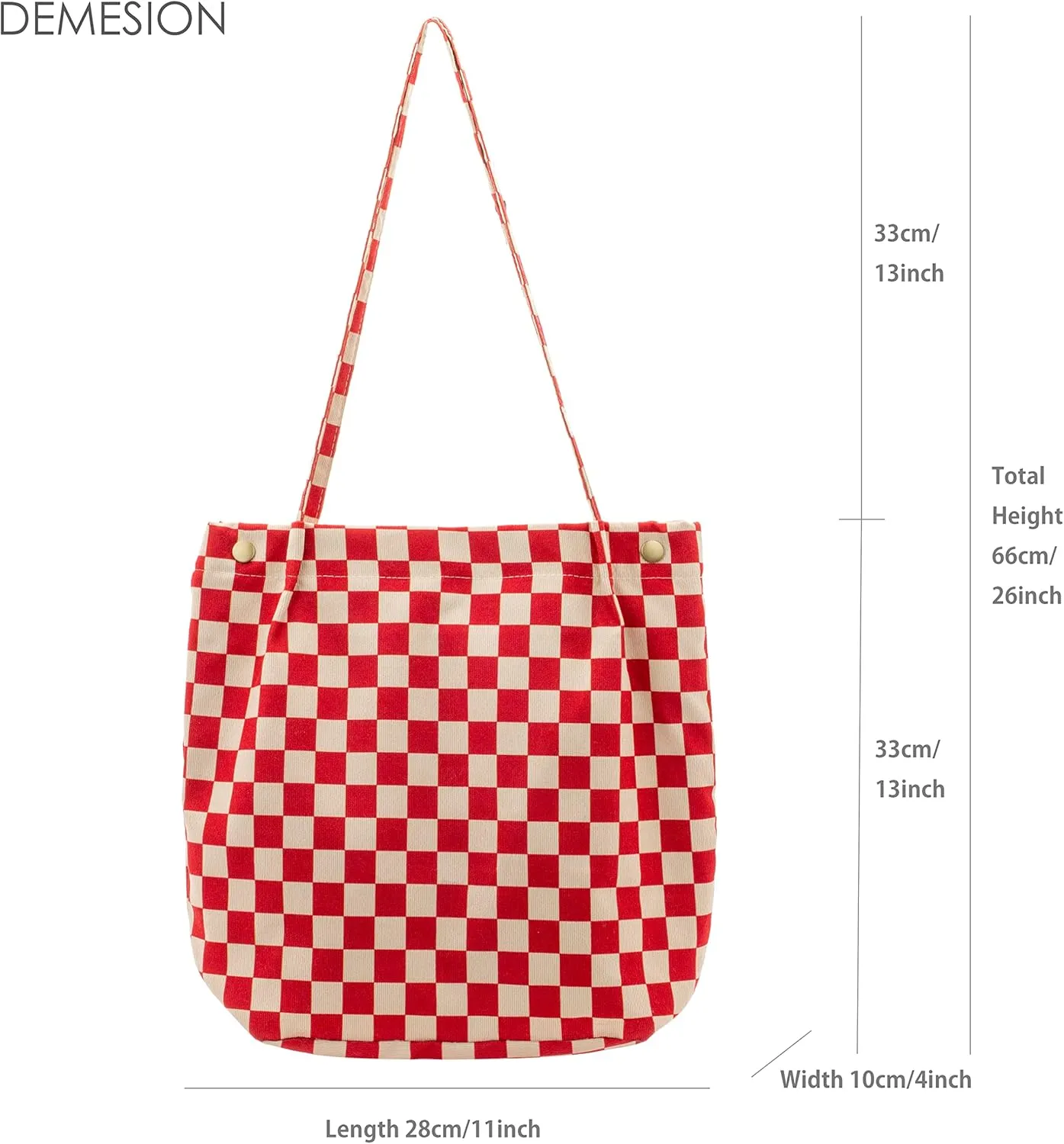 PAZIMIIK Corduroy Tote Bags for Women Travel Reusable Grocery Shopping Shoulder Go-to Everyday Bag for Work