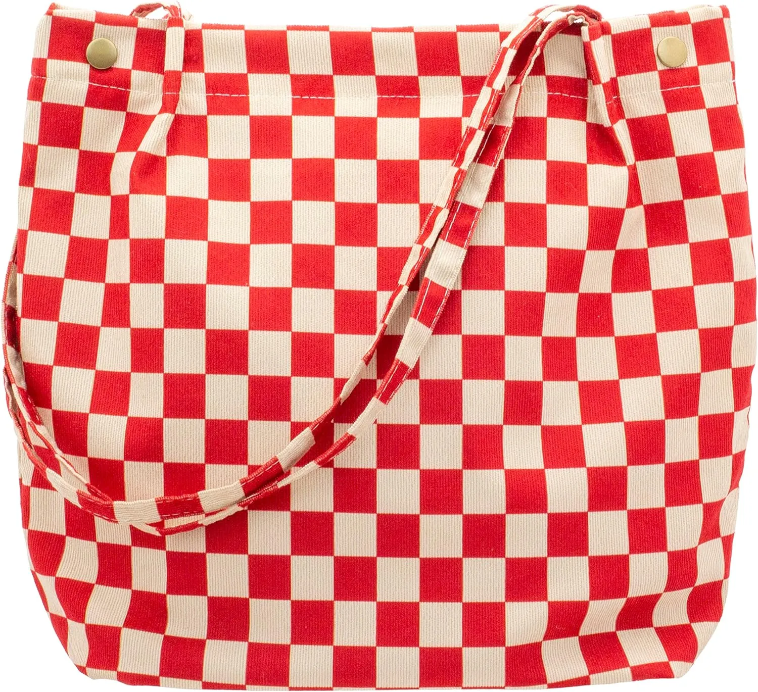 PAZIMIIK Corduroy Tote Bags for Women Travel Reusable Grocery Shopping Shoulder Go-to Everyday Bag for Work