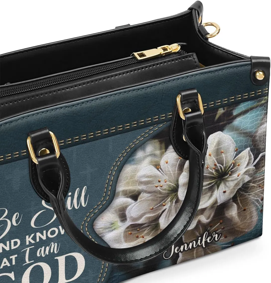 Personalized Leather Handbags For Woman - Christmas Gifts For Women - Christian Gifts