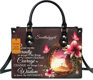 Personalized Leather Handbags For Women - Christmas Gifts For Women - Christian Gifts