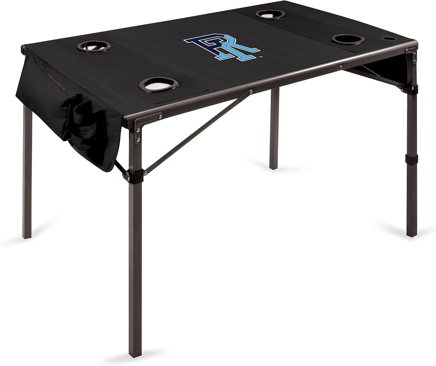 PICNIC TIME NCAA Unisex-Adult NCAA Travel Table Portable Folding Table, Camping Table, Outdoor Table with Carry Bag