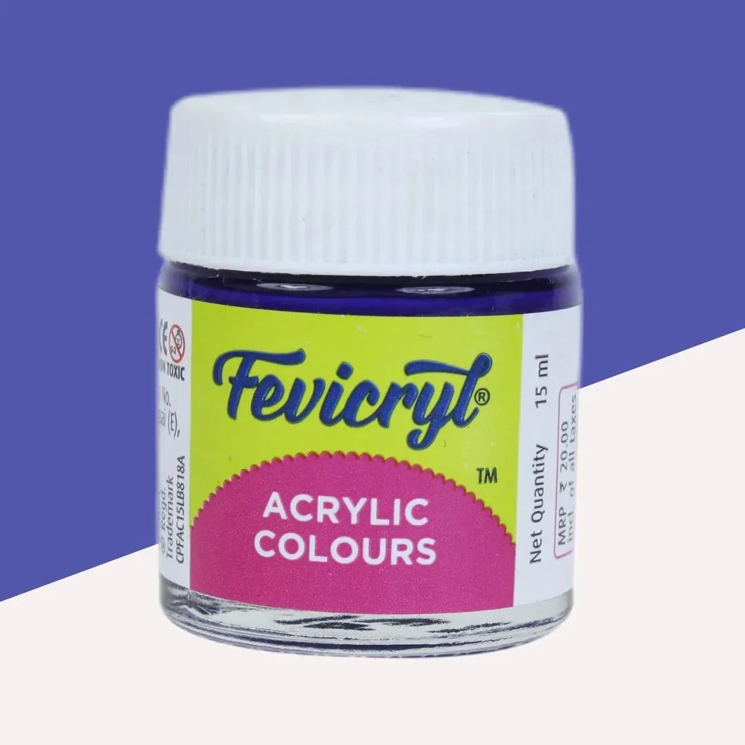 Pidilite Fevicryl Acrylic Colours (Loose Colours) 15ML