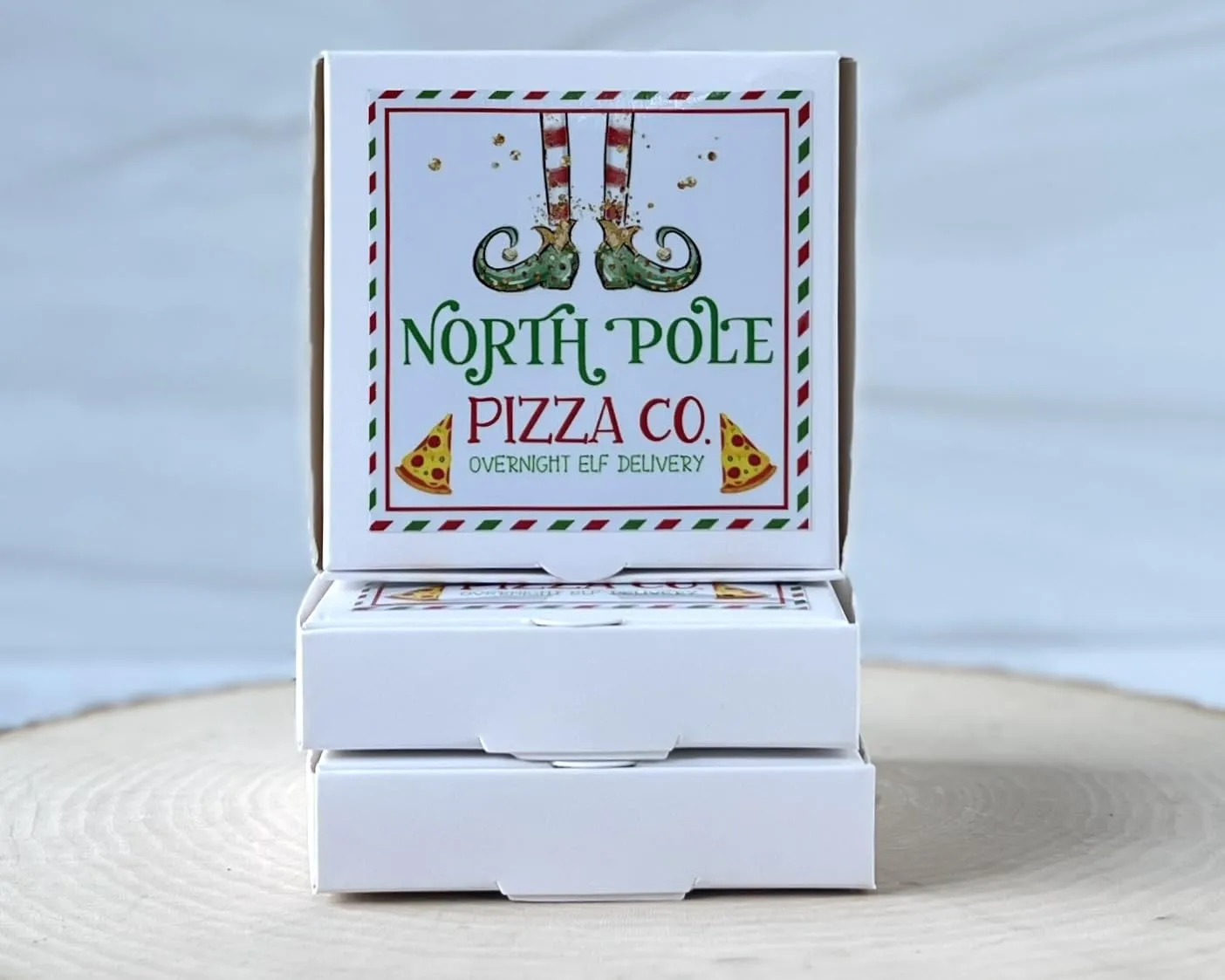 Pizza Box Gift Card Holder Christmas Gift Card, Funny Money Holder for Cash Christmas Gift, 3.5" Mini Pizza Box Gift Card Holder, Best Part of a Pizza is the Dough (I want 3 Gift Card Holders)