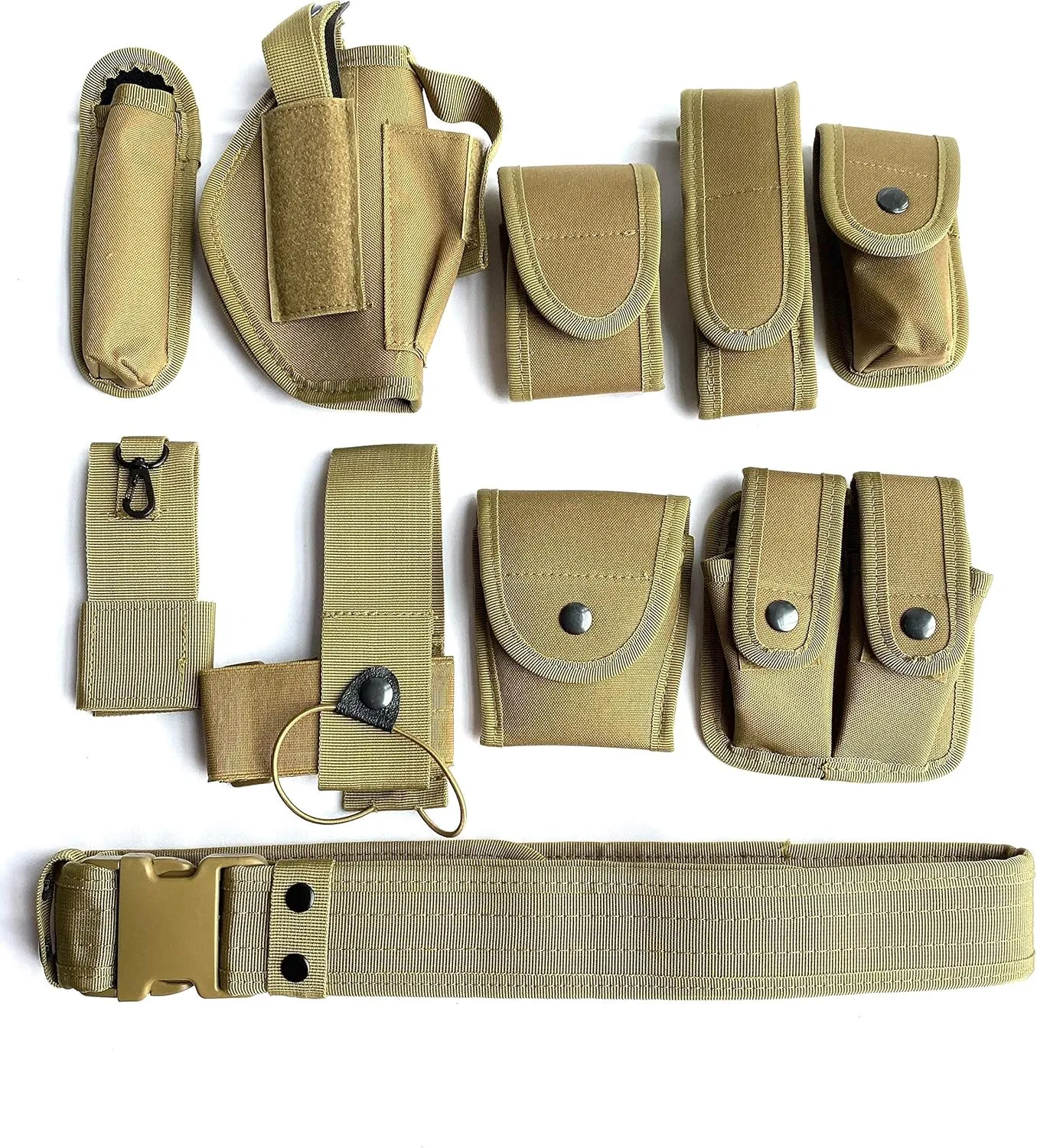 Police Security Duty Belt Modular Equipment Law Enforcement Hunting Game Versatile Utility Adjustable