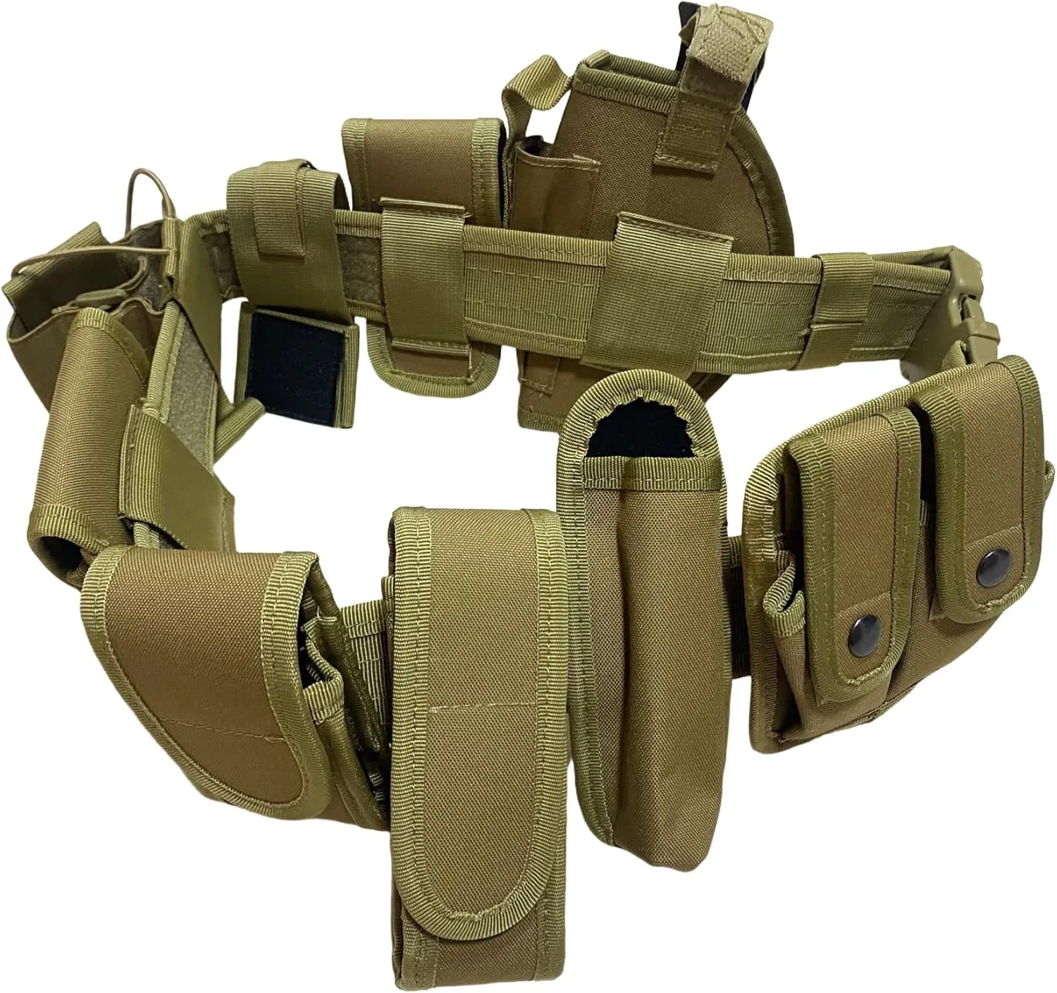 Police Security Duty Belt Modular Equipment Law Enforcement Hunting Game Versatile Utility Adjustable