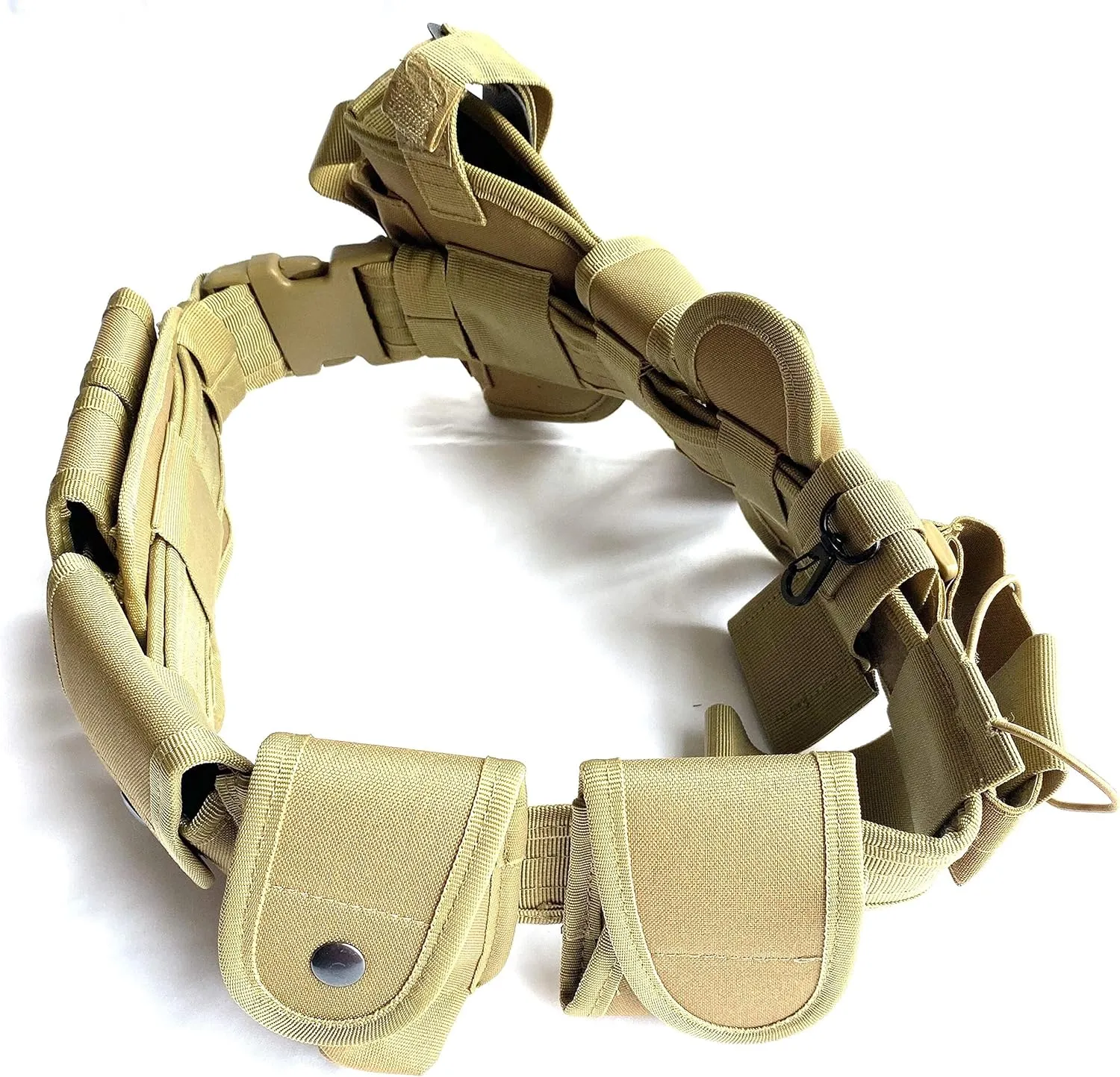 Police Security Duty Belt Modular Equipment Law Enforcement Hunting Game Versatile Utility Adjustable