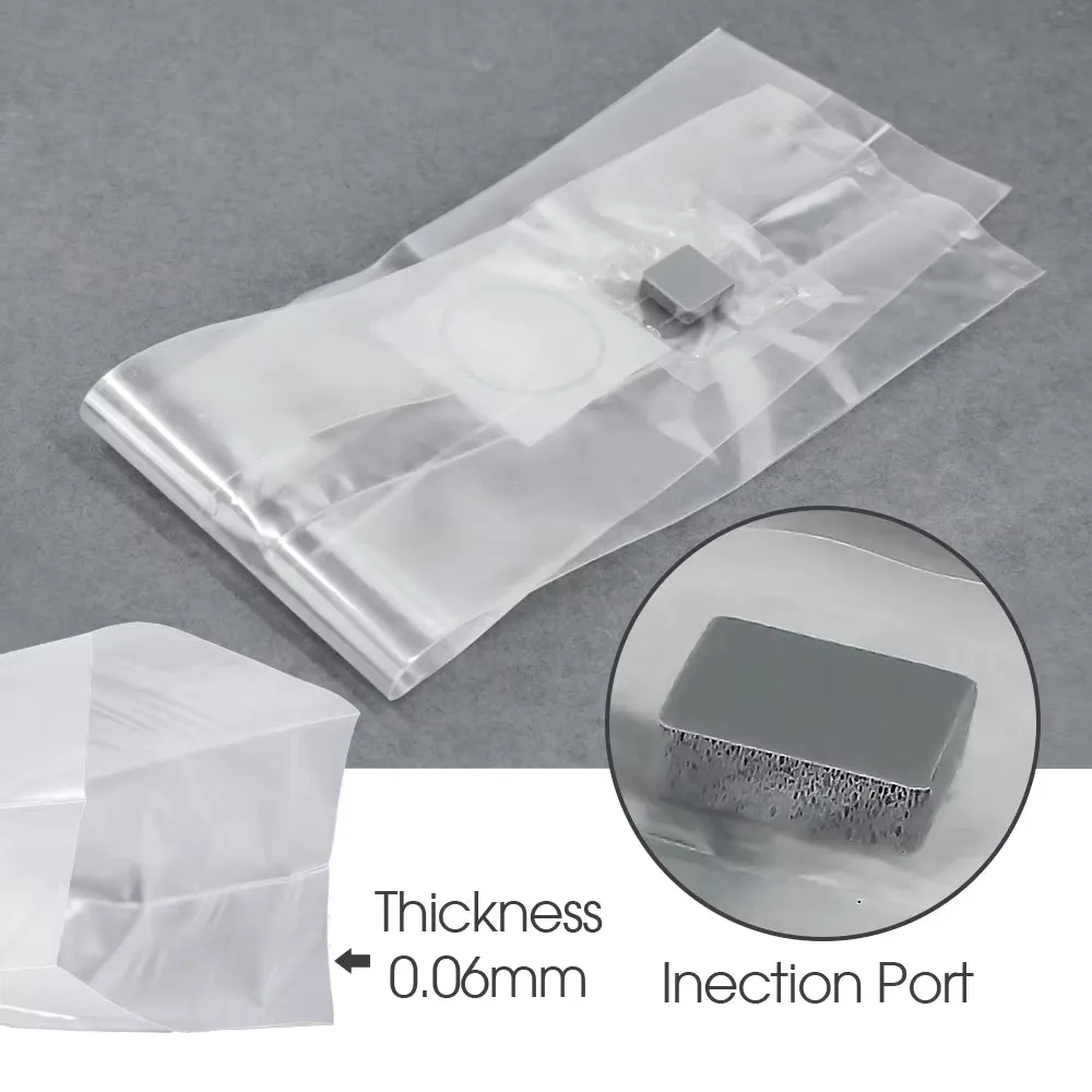 PP 6 Mil Sterilized Hydrated Grain Bag W/Self-Healing Injection Port 0.2Μm | resistant to high temperatures |