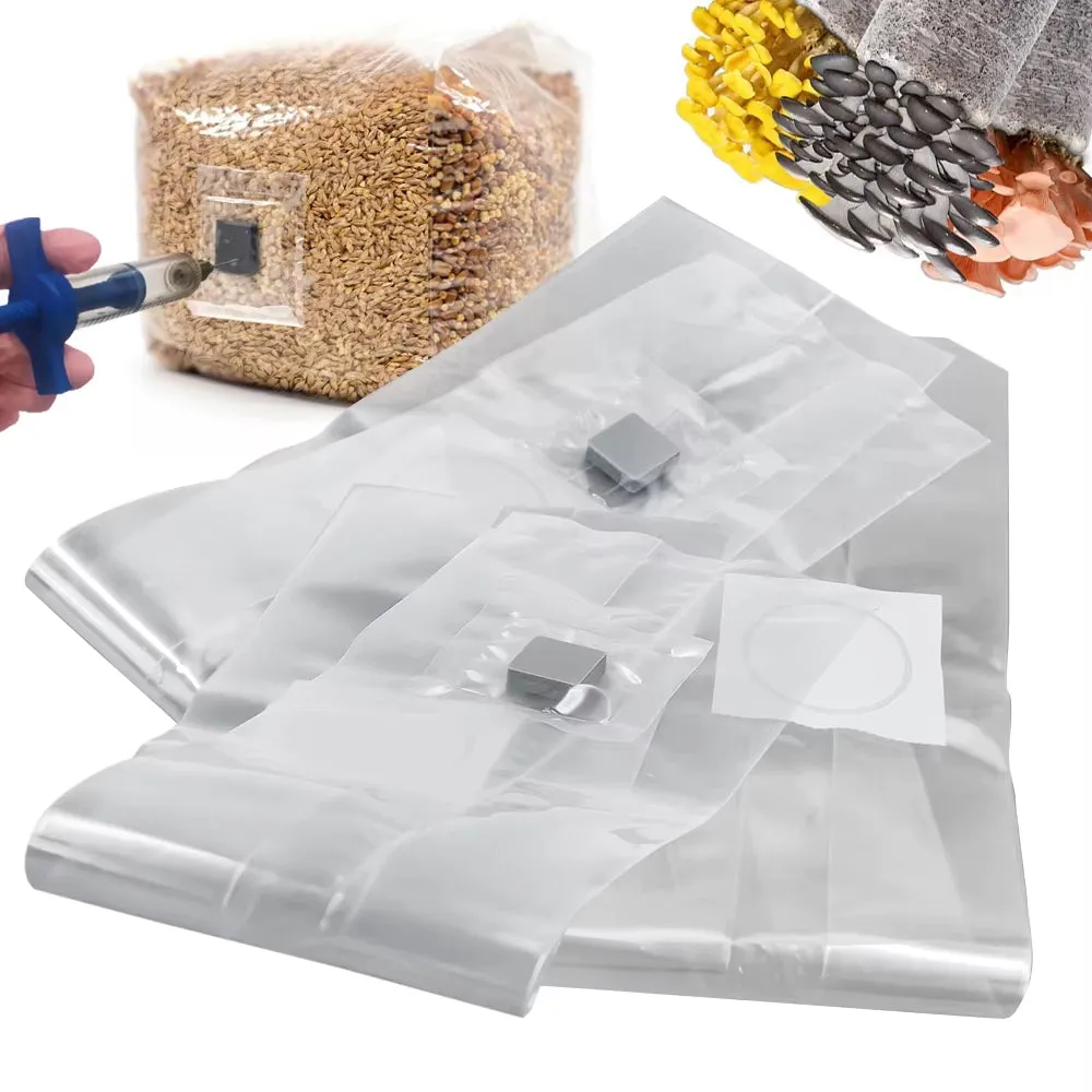 PP 6 Mil Sterilized Hydrated Grain Bag W/Self-Healing Injection Port 0.2Μm | resistant to high temperatures |
