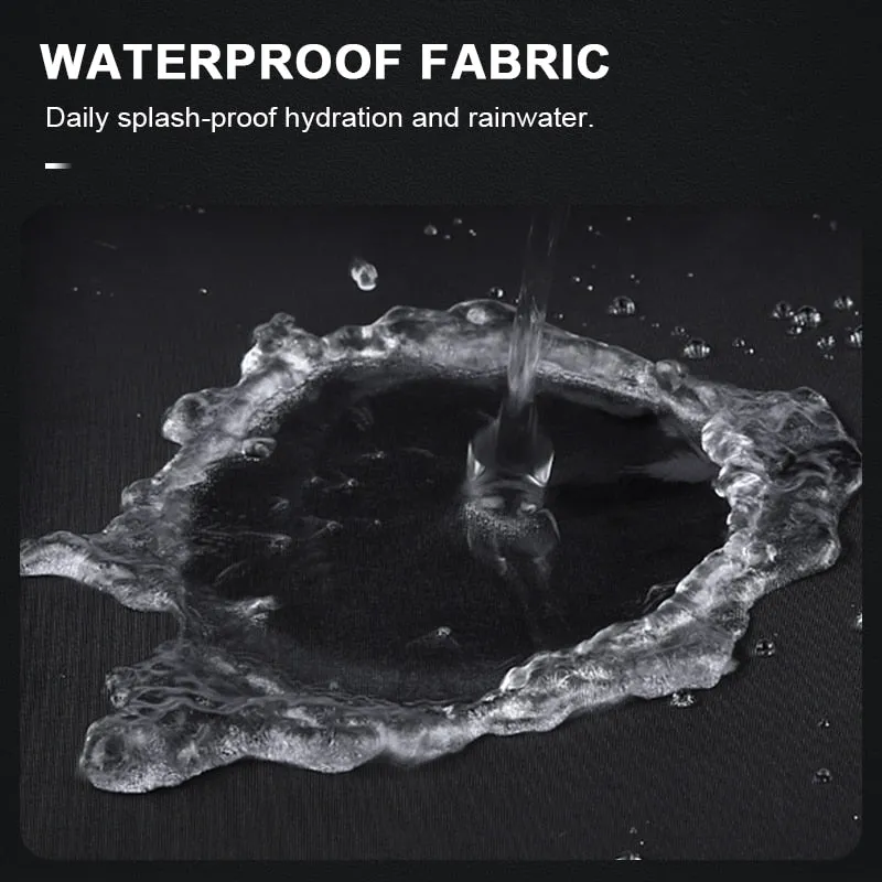 Premium Black Waterproof Crossbody Bag