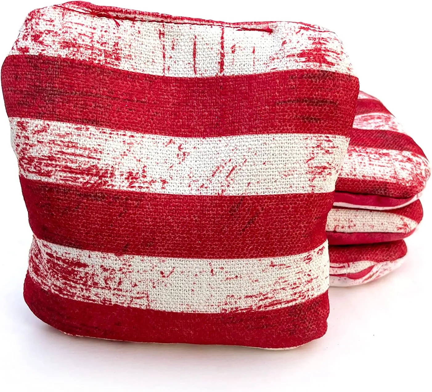 Professional Dual Sided Cornhole Bags- 16 oz 6x6 w/Premium Resin Fill - Official Tournament Slide/Stick Pro Bean Bags - Regulation/Approved