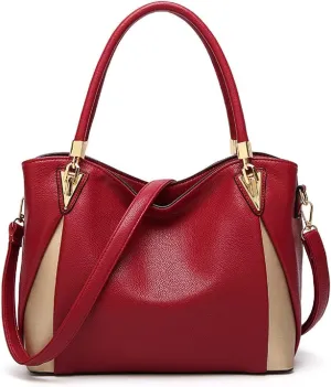 Purses and Handbags for Women Top Handle Bags PU Leather Satchel Totes Shoulder Bag