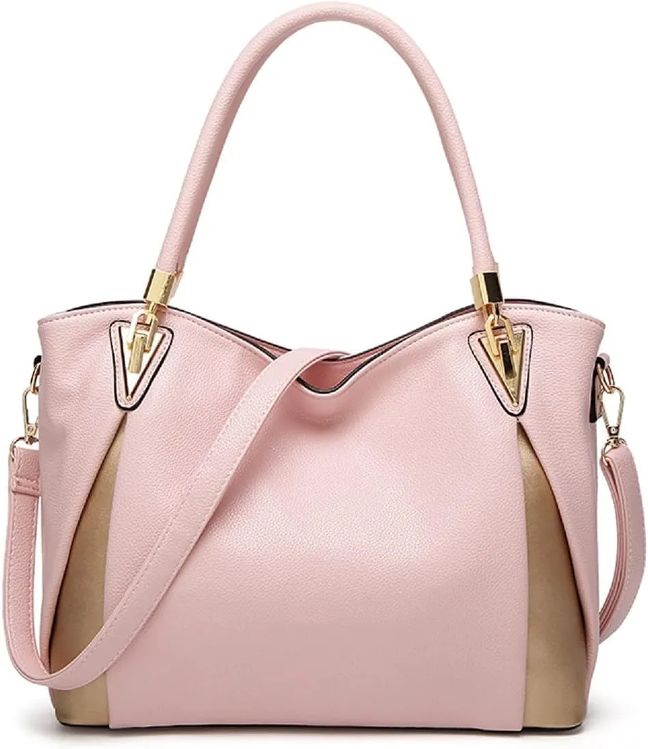 Purses and Handbags for Women Top Handle Bags PU Leather Satchel Totes Shoulder Bag