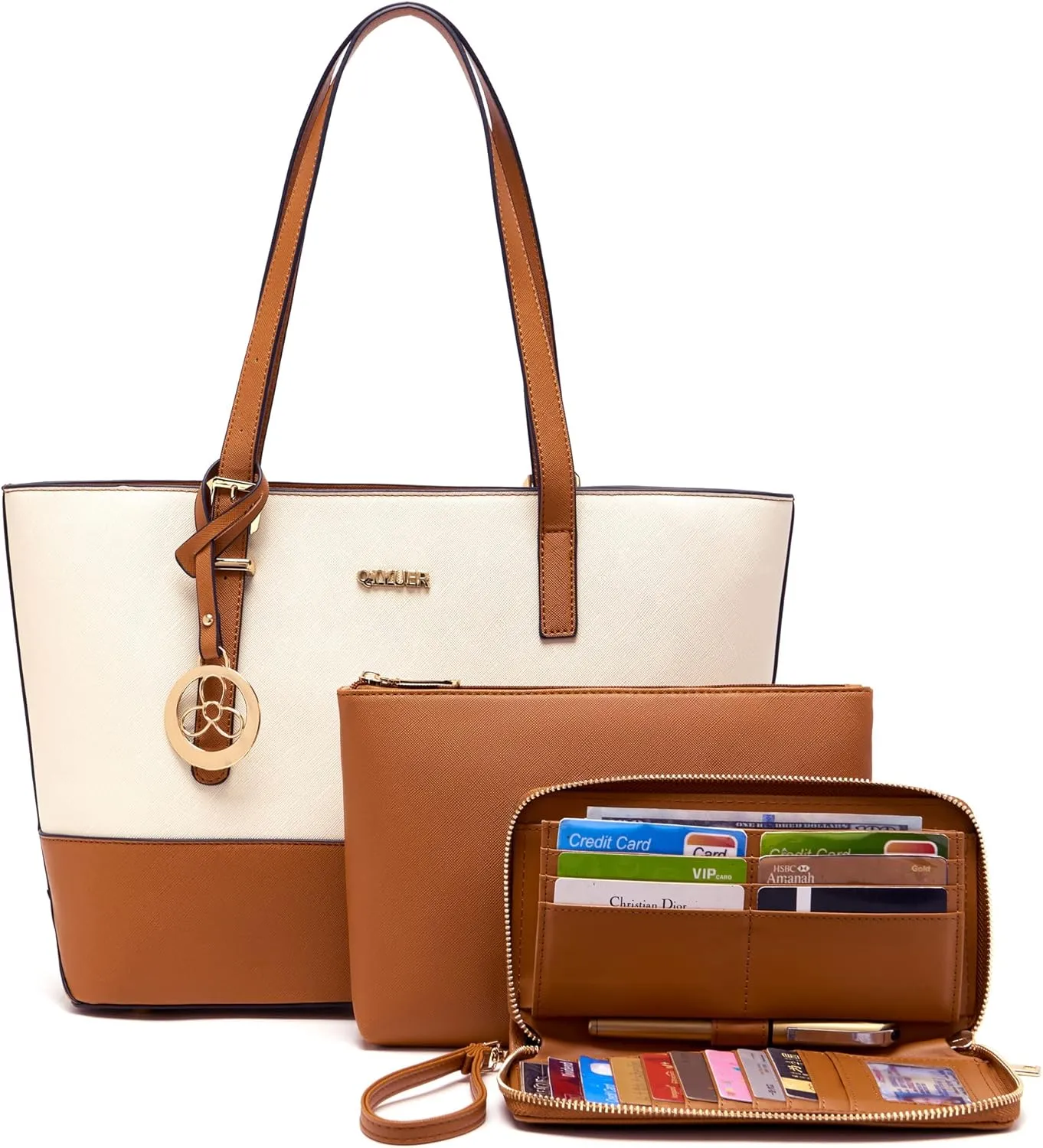 Purses And Wallets Set For Women Work Tote Satchel Handbags Shoulder Bag Top Handle Totes Purse With Matching Wallet