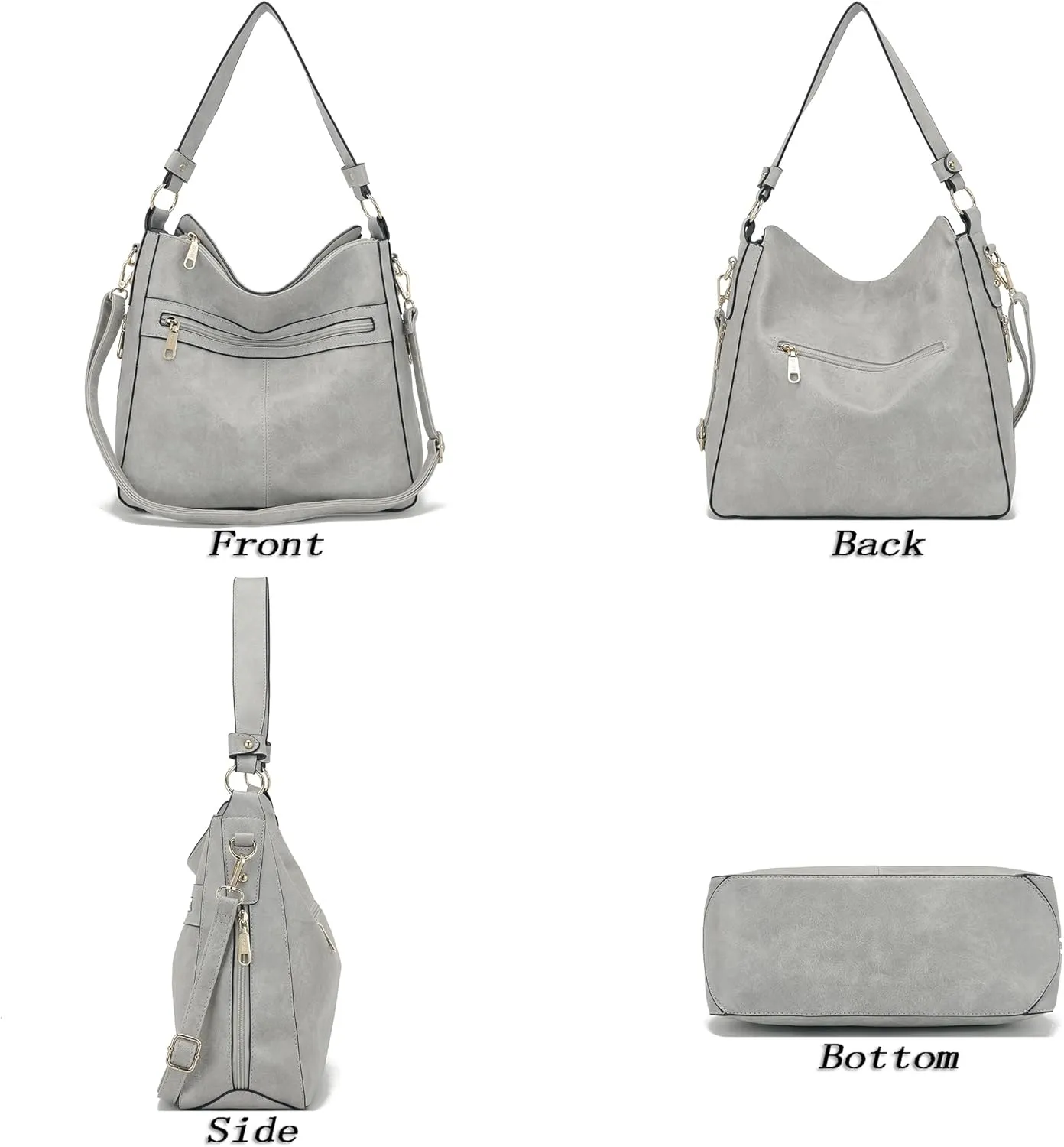 Purses For Women Handbags And Wallet Set Large Hobo Crossbody Bag Ladies Purse Totes 4 PCS