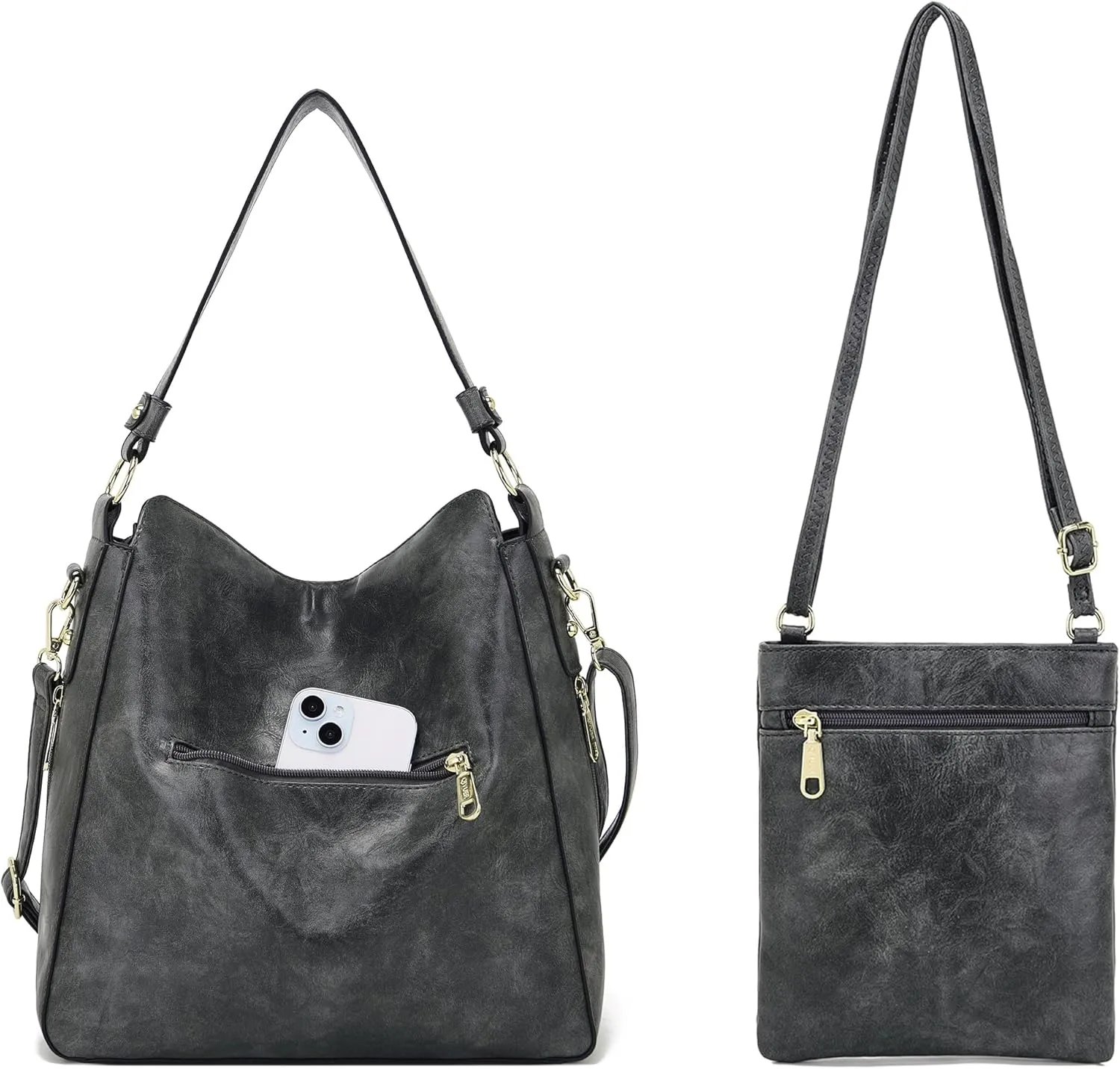Purses For Women Handbags And Wallet Set Large Hobo Crossbody Bag Ladies Purse Totes 4 PCS