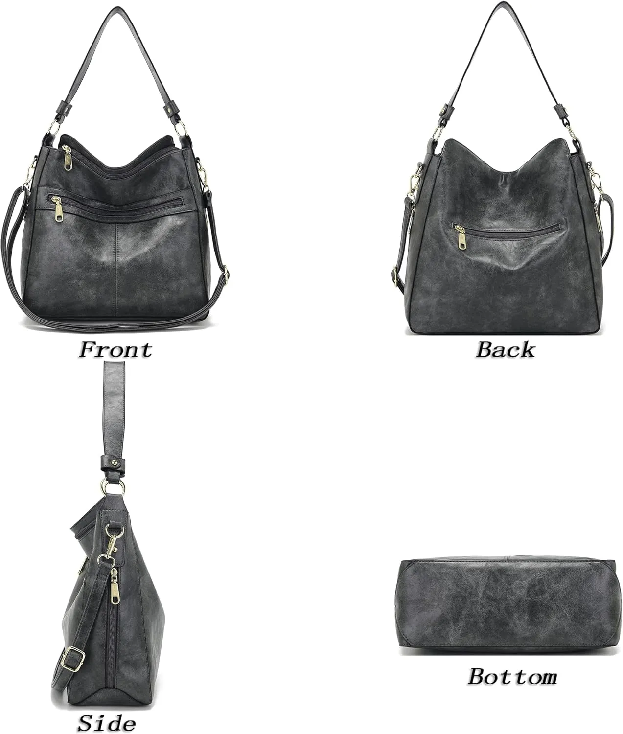 Purses For Women Handbags And Wallet Set Large Hobo Crossbody Bag Ladies Purse Totes 4 PCS