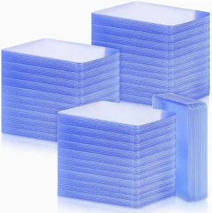 PVC Trading Card Sleeves - Clear Protective Holders for Baseball, Sports, Game Cards (3x4 Inch, 300 Pieces)