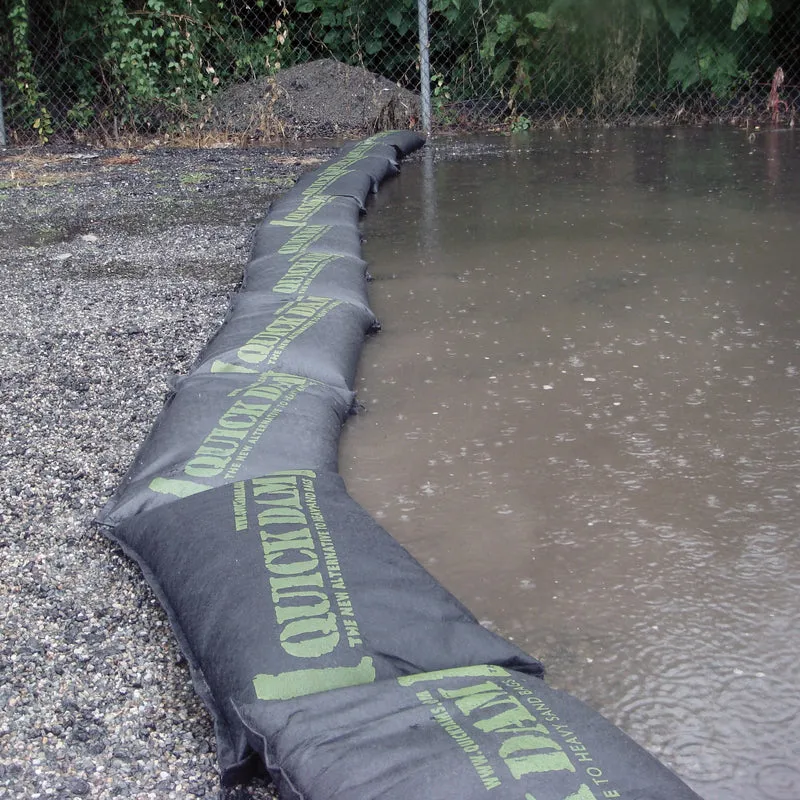 Quick Dam 3.5 in. H X 12 in. W X 24 in. L Flood Barrier 6 pk