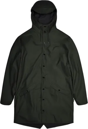 RAINS Long Jacket - Waterproof Jacket for Men and Women - Windproof Lightweight Coat Unisex, 2 Year Product Warranty