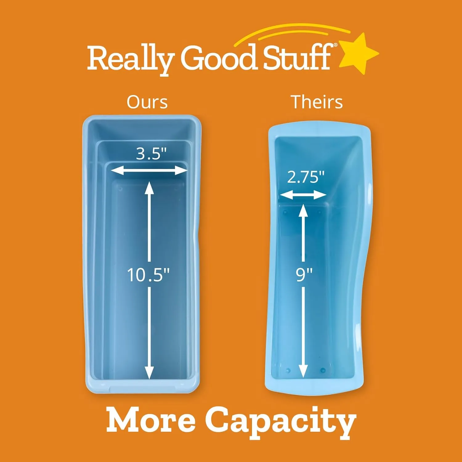 Really Good Stuff Non-Tip Book and Binder Holders with Stabilizer Wings, 5½” by 13½” by 7¾” - Set of 12, White | Classroom Organization and Storage Solution