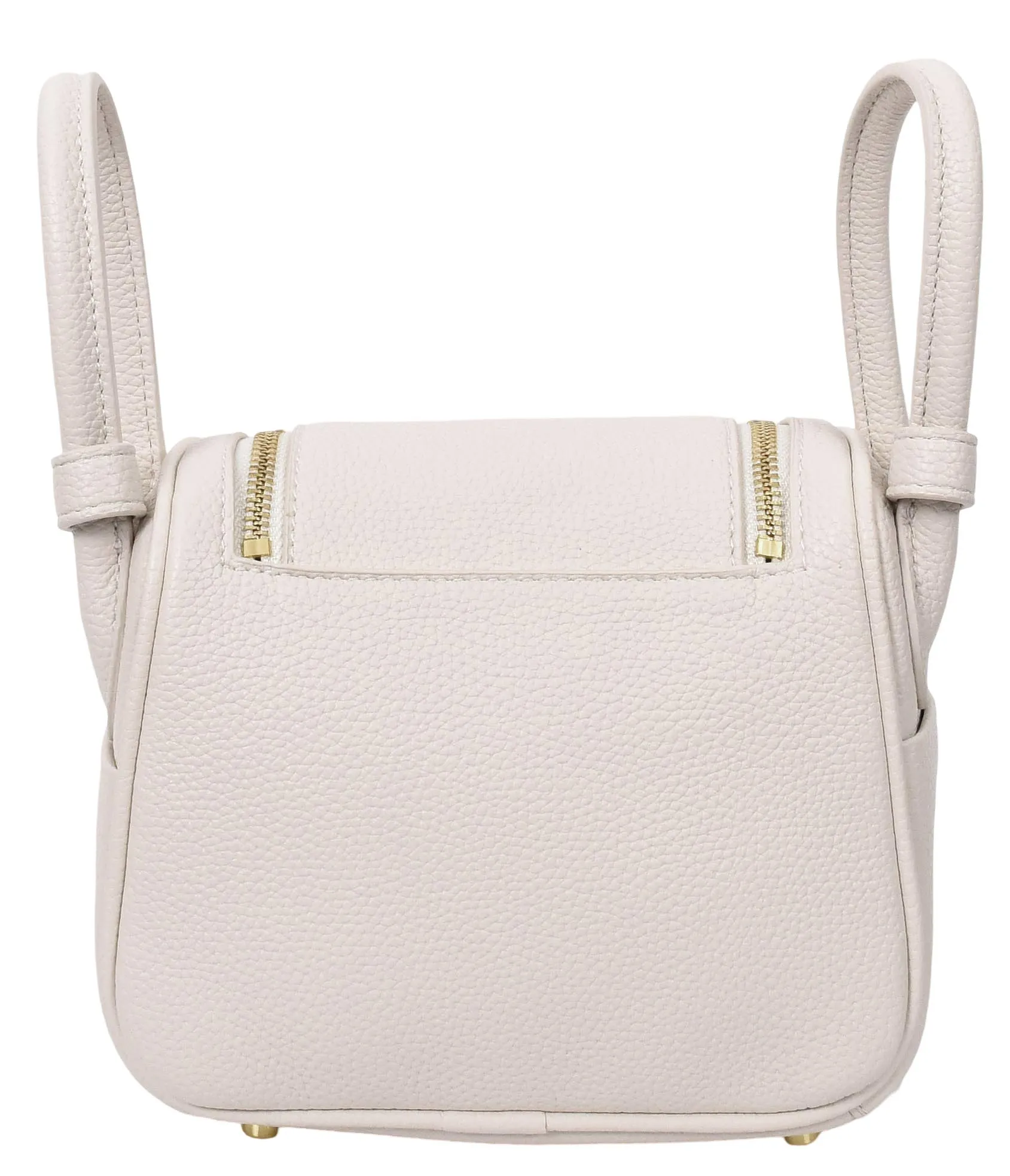Regina Women's Faux Leather Mini Shoulder Strap Bag White