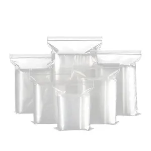 Resealable Zip Bags 100PCS 19Sizes
