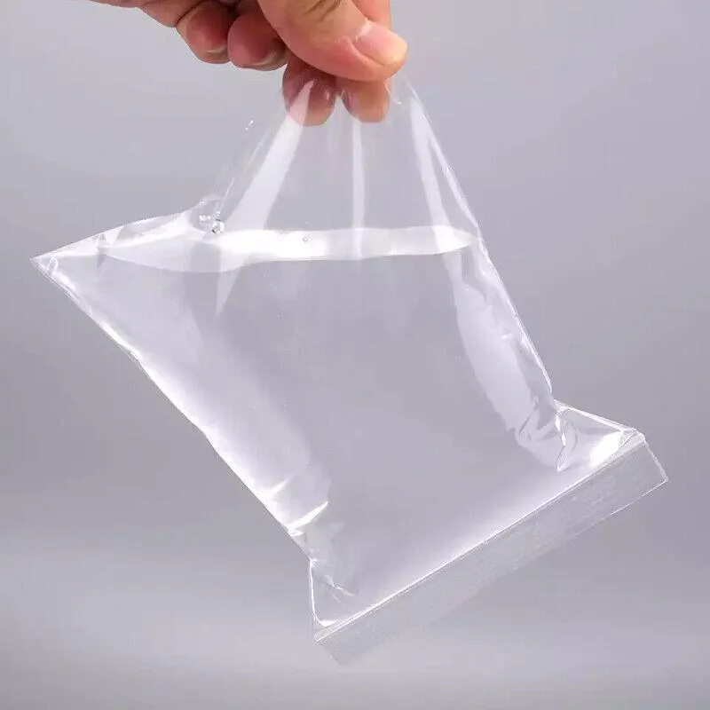Resealable Zip Bags 100PCS 19Sizes