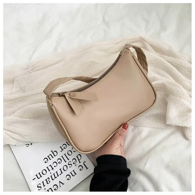 Retro Totes Bags For Women 2020 Trendy Vintage Handbag Female Small Subaxillary Bags Casual Retro Mini Shoulder Bag