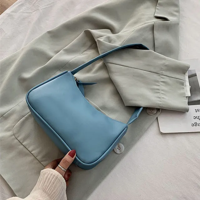 Retro Totes Bags For Women 2020 Trendy Vintage Handbag Female Small Subaxillary Bags Casual Retro Mini Shoulder Bag