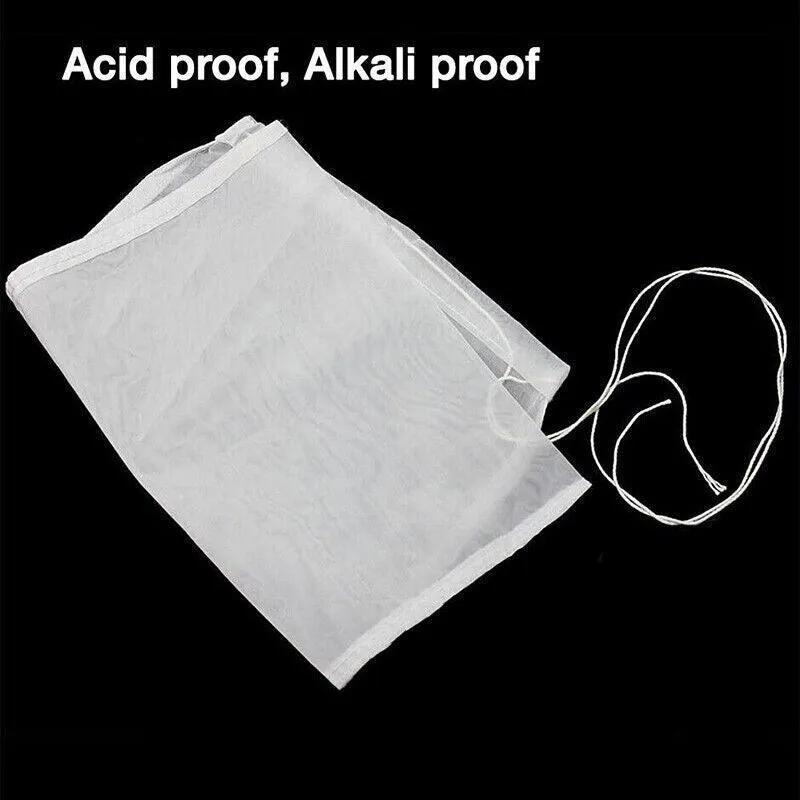 Reusable Nylon Fine Mesh Food Strainer Filter Bag 5-10PCS